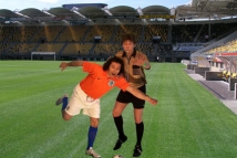 Scheidsrechter en Voetballer