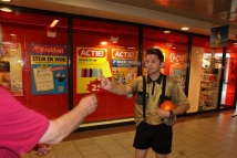 Scheidsrechter en Voetballer
