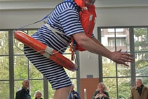 Zwemmende Matroos